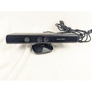 Microsoft Xbox 360 Kinect Sensor Bar‎ - Black Motion Camera OEM Tested & Works